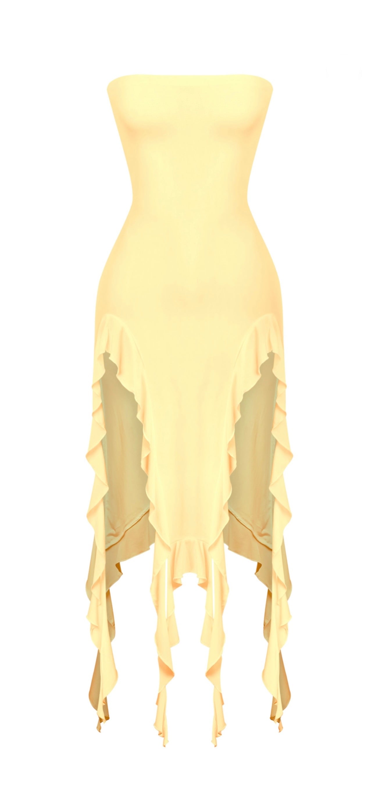 Angelic Maxi Dress - Yellow