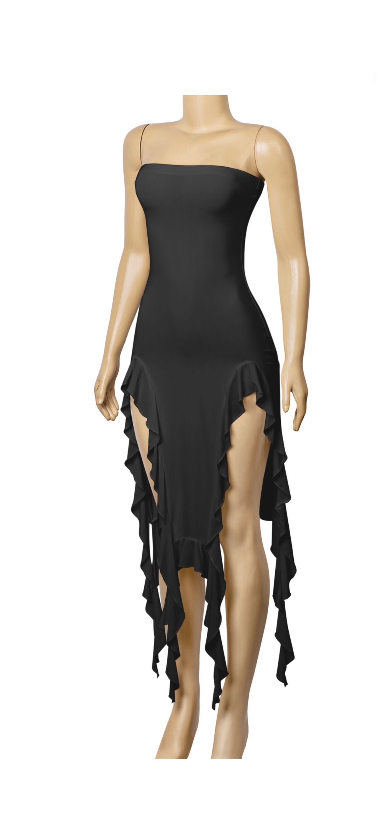 Angelic Maxi Dress - Black