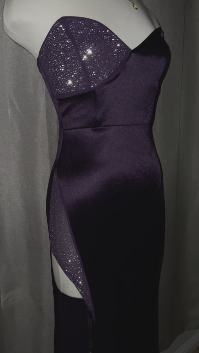 Paris Gown - Purple