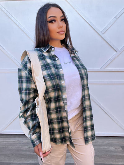 NY Flannel - Green