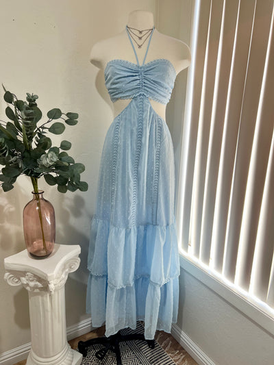 Layla Maxi Dress - Blue