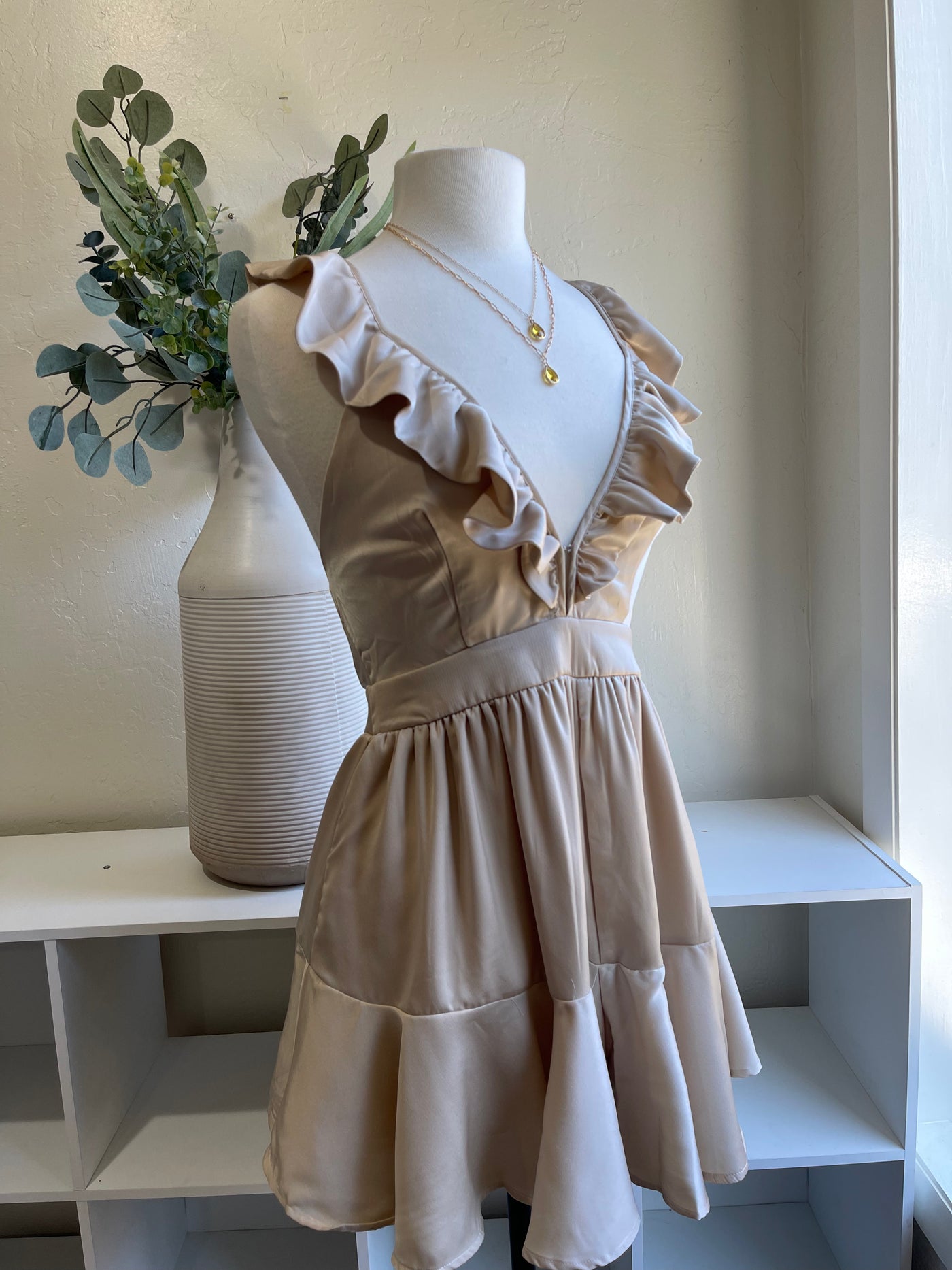 Pretty Lady Playsuit - Cream
