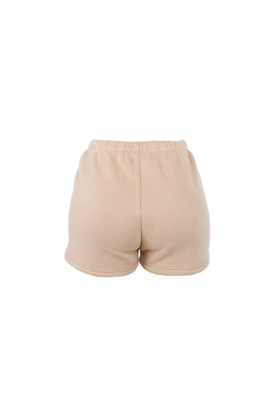 Keeping Me Cozy Shorts - Taupe