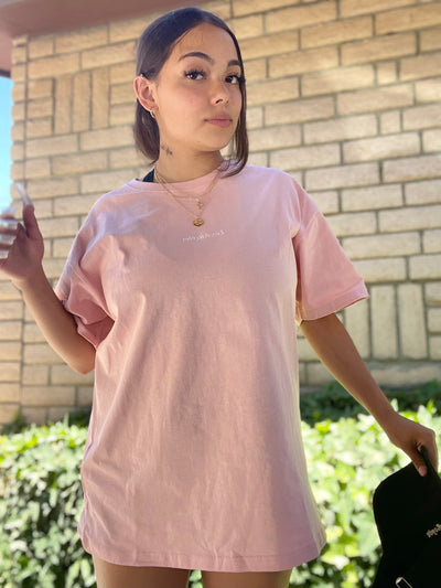 L.A. Oversized Tee - Pink