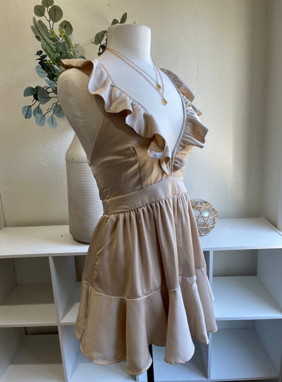Pretty Lady Playsuit - Cream