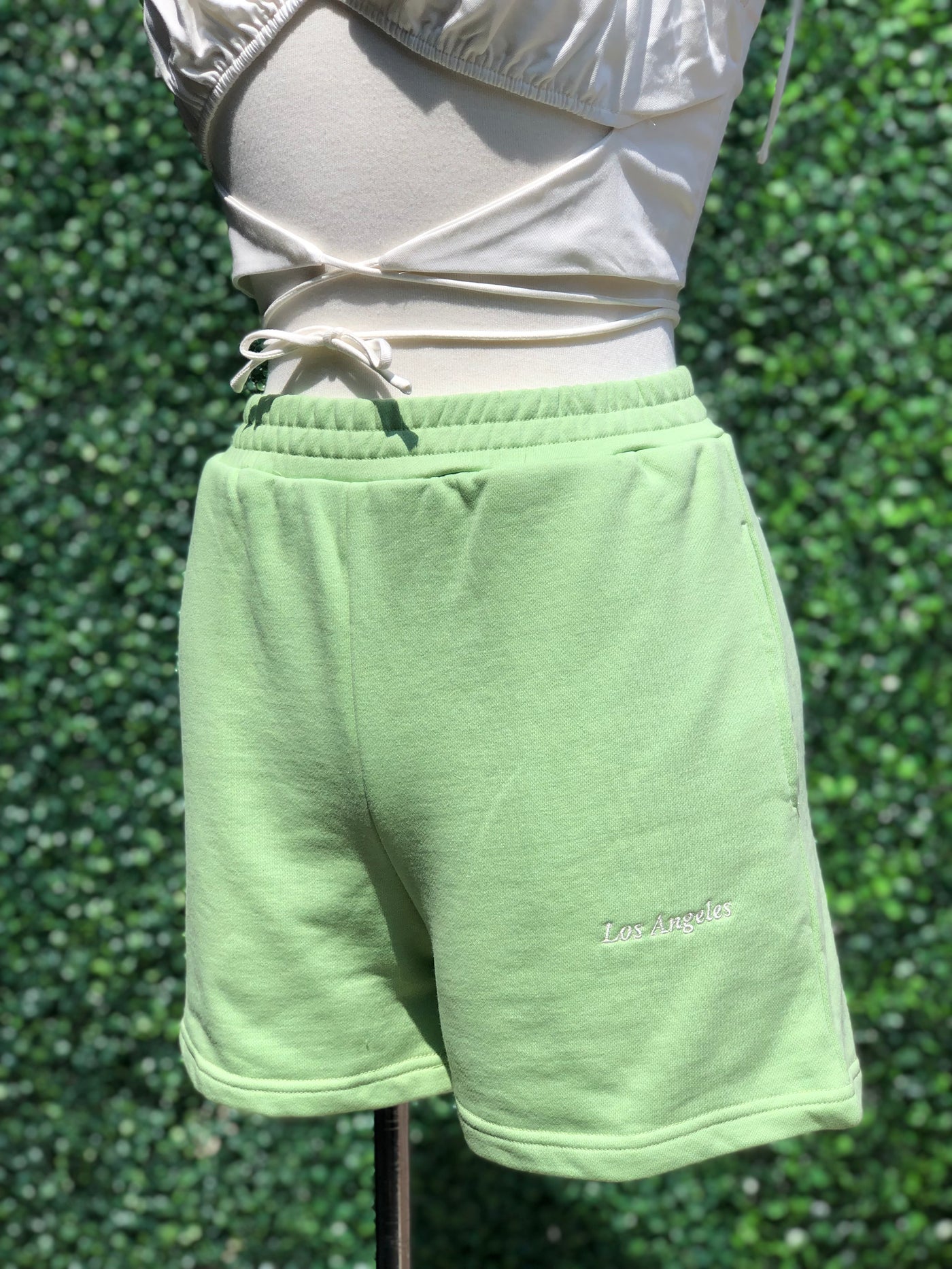 Bali Sweat Shorts - Light Green